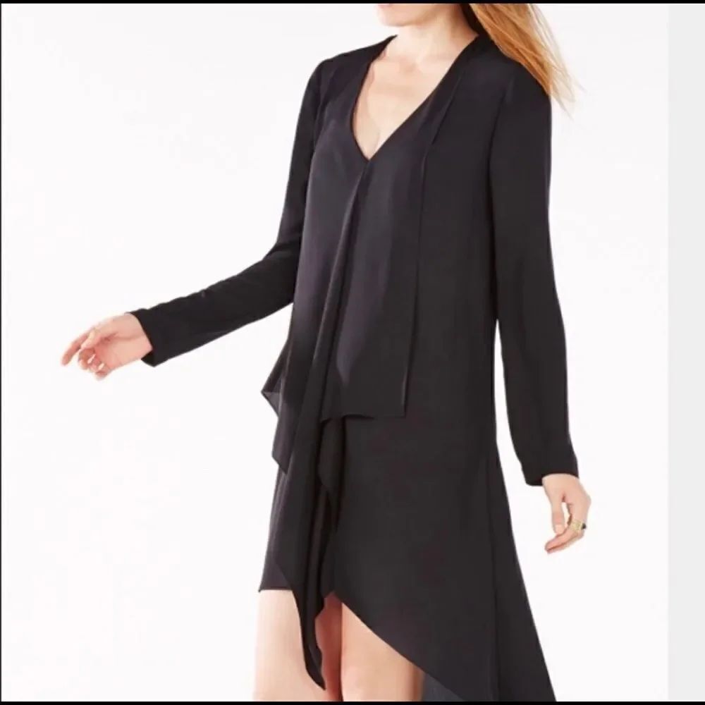bcbg maxazria Kyndal dress high low maxi